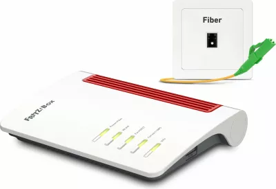 Router tavoline AVM FRITZ!Box 5530, Wi-Fi 6, Dual-band (2.4 GHz / 5 GHz), Ethernet LAN, Bardhë