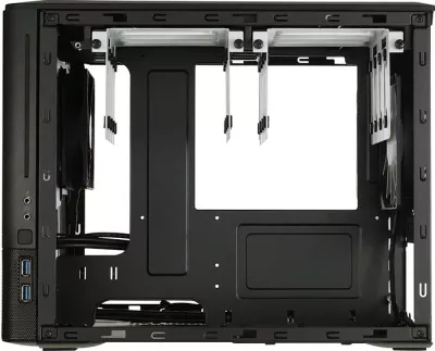 Kasë Fractal Design NODE 804, Cube, micro ATX, e zezë