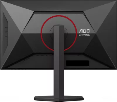 Monitor gaming AOC Q27G4SRU 27", QHD 2560x1440, Fast IPS, 320Hz, HDR400, 2x HDMI 2.1, DP 1.4, USB hub, altoparlantë, full ergo, i zi