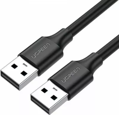 Kabllo USB Ugreen US102 USB-A në USB-A 0.5 m USB 2.0 e zezë