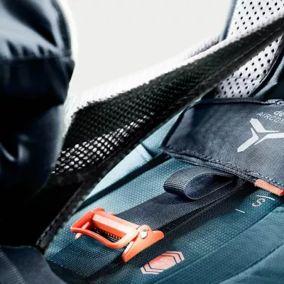 Çantë shpine Deuter, unisex, e kaltër
