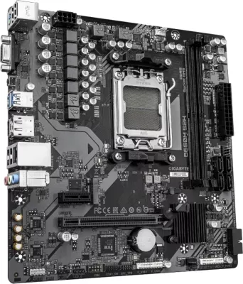 Pllakë amë GIGABYTE B650M S2H, AM5, mATX, DDR5, 4x SATA3, M.2, USB 3.2 Gen1, DisplayPort/HDMI