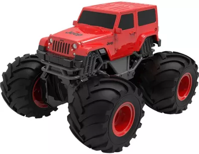 Makine me telekomandë Double Eagle Jeep E342-003, amfib, e kuqe
