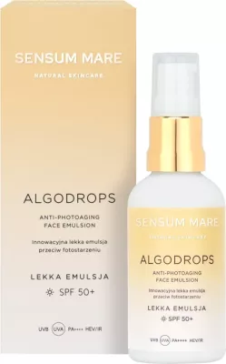 Krem dielli për fytyrë Sensum Mare Algodrops SPF 50+ për femra 50ml