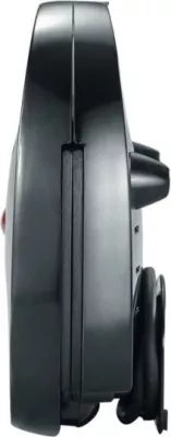 Aparat sanduiçesh, Severin SA 2969, 600W, pllaka jo-ngjitëse, trup çelik inox, i zi