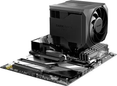 Kuler CPU be quiet! Dark Rock Pro 6, për AMD AM5/AM4 dhe Intel LGA1851/1700/1200/1150/1151/1155, i zi