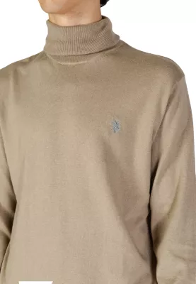 Xhemper me golf për meshkuj U.S. Polo Assn. US40 173008, bezhë e çelët [Madhësia: XL]