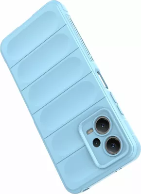 Mbështjellës Hurtel Magic Shield Case për Xiaomi Redmi Note 12 5G / Poco X5 5G, kaltër e çelët
