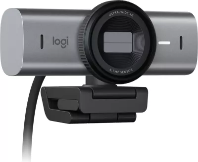 Kamerë interneti Logitech MX Brio, 4K, 8.5 MP, 3 mikrofona, Alumini