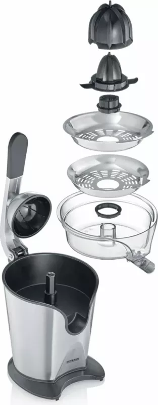 Shtrydhëse agrumesh SEVERIN CP 3544, çelik inox, e zezë