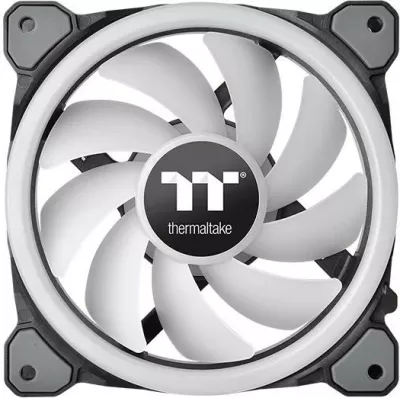 Ventilator kase Thermaltake Riing Trio 12 RGB 3 copë, 120mm, i zi