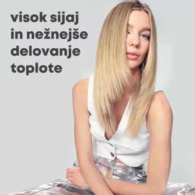 Drejtues flokësh Revamp Enigma Wide Ionic Radiance ST-3000, pllaka 45 mm, 130–235°C, LCD, i zi, me mat silikoni