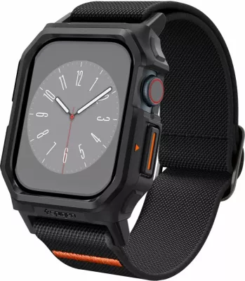 Rrip Spigen Lite Fit PRO për Apple Watch 10, 42mm, i zi