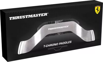 Paddle ndërrimi marshe Thrustmaster T-CHRONO PADDLE WW VERSION, alumin, për Formula Wheel Ferrari SF1000 Edition, kompatibil PS4/PS5/Xbox/PC, argjendtë, set 2 copë