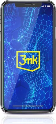 Xham mbrojtës 3mk HardGlass Max Lite për iPhone X, i zi