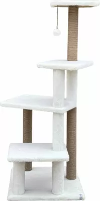 Dru për gërvishtje për mace, Paws & Whiskers, Alessi, e bardhë