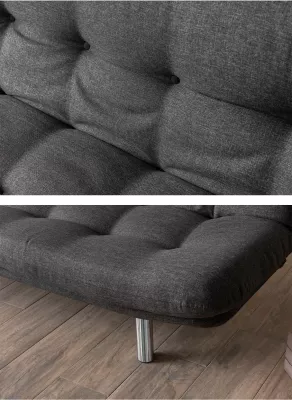 Divan-krevat 3 vendësh, Atelier del Sofa, Misa Small, ngjyrë gri e errët