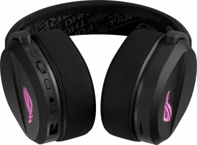 Kufje gaming ASUS ROG Pelta, me ose pa kabllo, 20-20000 Hz, 309g, e zezë