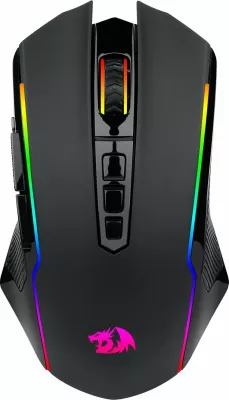 Maus gaming Redragon M914-RGB NIX 5000 DPI, RGB, wireless/USB/Bluetooth, i zi