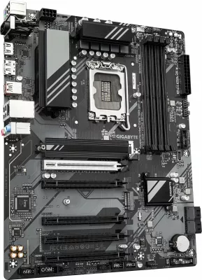 Pllakë amë Gigabyte B760 DS3H WF6E GEN5 DDR5 ATX Wi‑Fi 6E, e zezë-argjendtë