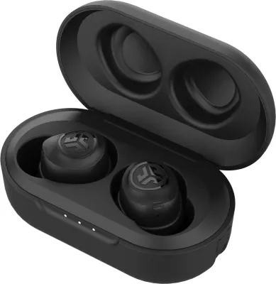 Kufje JLAB Audio JBuds Air TWS, Bluetooth, me kuti karikimi, të zeza
