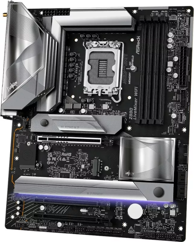 Pllakë amë ASRock Z890 LiveMixer WiFi, ATX, Socket-1851