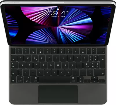 Tastierë Apple Magic për iPad Pro 11 3/4 gjeneratë dhe iPad Air 4/5 gjeneratë, Italiane, e zezë