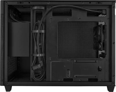 Kasë ASUS AP201 PRIME TG Mini Tower e Zezë
