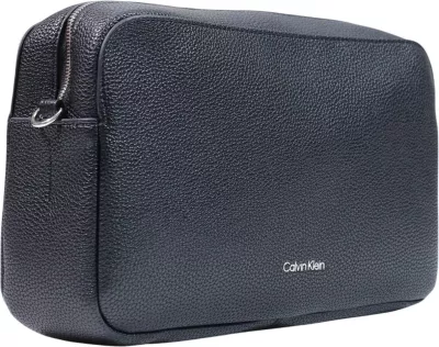 Çantë crossbody për femra Calvin Klein WEBBING 2X STRAP LG Camera Bag LV04F3642G, e zezë