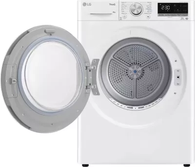 Tharëse rrobash LG RH90V5AV6N 9 kg Dual Inverter Heat Pump, e bardhë