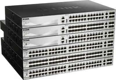 Switch D-Link DGS-3130-30TS/E, 30 porta, Gigabit, i zi
