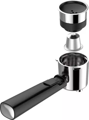 Makinë espresso Elit Perfetto ECM-24 2u1 1350W 20 bar 1.2L, e bardhë me shkëlqim