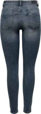 Xhinse skinny për femra Only ONLWAUW MID SK DNM BJ777, blu e errët denim [Madhësia: XS/32]