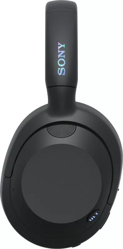 Kufje Sony ULT Wear, me anulim zhurme aktiv, ngjyrë e zezë