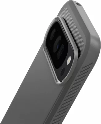 Mbështjellës Spigen Rugged Armor për Google Pixel 9 Pro XL, Gri