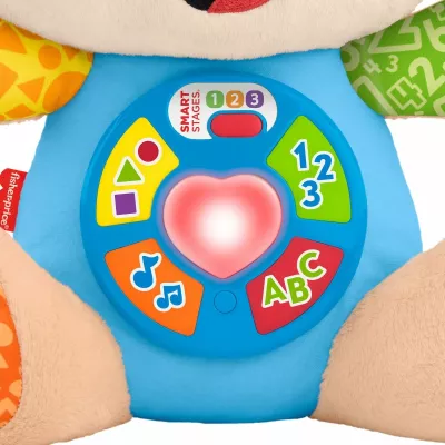 Lodër edukative Fisher Price Laugh & Learn Smart Stages Puppy, JFD27, shumëngjyrëshe