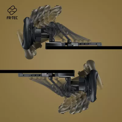 Timon gaming fr-tec Formula për PS3/PS4/Switch/Xbox/PC, me pedale, i zi