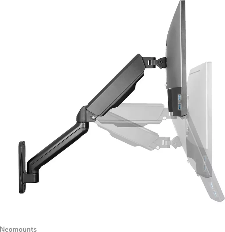 Mbajtës muri Neomounts Newstar WL70-450BL11, 17-32", 9 kg, i zi