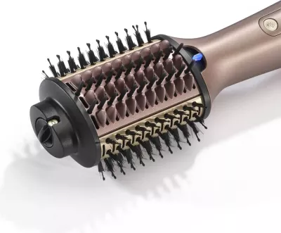 Furçë elektrike për flokë Babyliss AS95E Air Power Volume, 1000 W, Champagne/Black