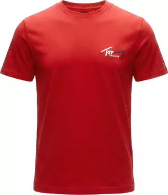 Maicë për meshkuj Tommy Hilfiger Jeans DM0DM22538, kuqe-bardhë [Madhësia: L]