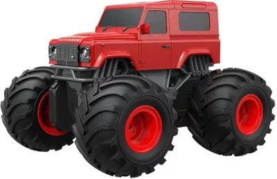 Makine me telekomandë Double Eagle Land Rover E343-003, amfib, e kuqe
