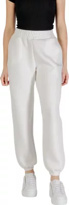 Pantallona sportive për femra Guess Active Cecilia Scuba Jogger V4BB13 K7UW2, krem e çelët [Madhësia: XS]