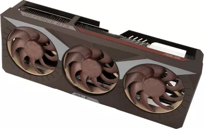 Kartelë grafike ASUS RTX 5080 Noctua OC Edition 16GB GDDR7, 3 ventilatorë, kafe