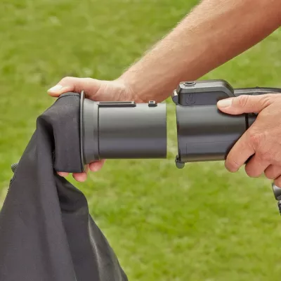 Fshesë me vakum dhe fryrëse gjethe BLACK+DECKER BEBLV260, 2600 W, 40L, E zezë