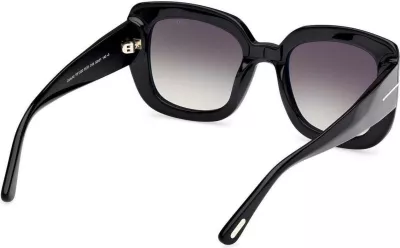 Syze dielli për meshkuj Tom Ford FT1220 5201B, të zeza [Madhësia: 52]