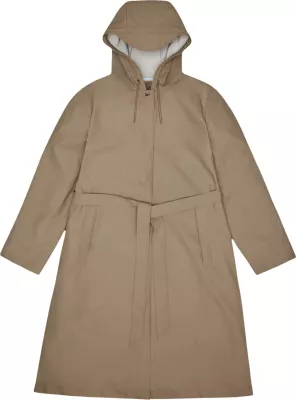 Jakne shiu për femra Rains A-Line Longer W Jacket W3 12040, bezhë [Madhësia: M]