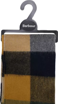 Shall për meshkuj Barbour Large Tattersall Scarf 262MUSC0005, i gjelbër