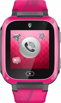 Smartwatch KIDI Basic për fëmijë, KW_M_BSC_R, 400 mAh, Rozë