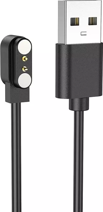 Karikues magnetik për Smartwatch HOCO Y20 (MPN 22992), kabllo 1 m, e zezë