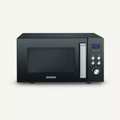 Mikrovalë grill Severin MW 7763, 25 L, 900 W, LED, e zezë/argjendtë